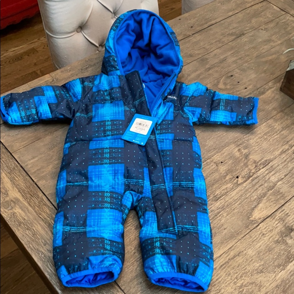 NWT Columbia baby snowsuit